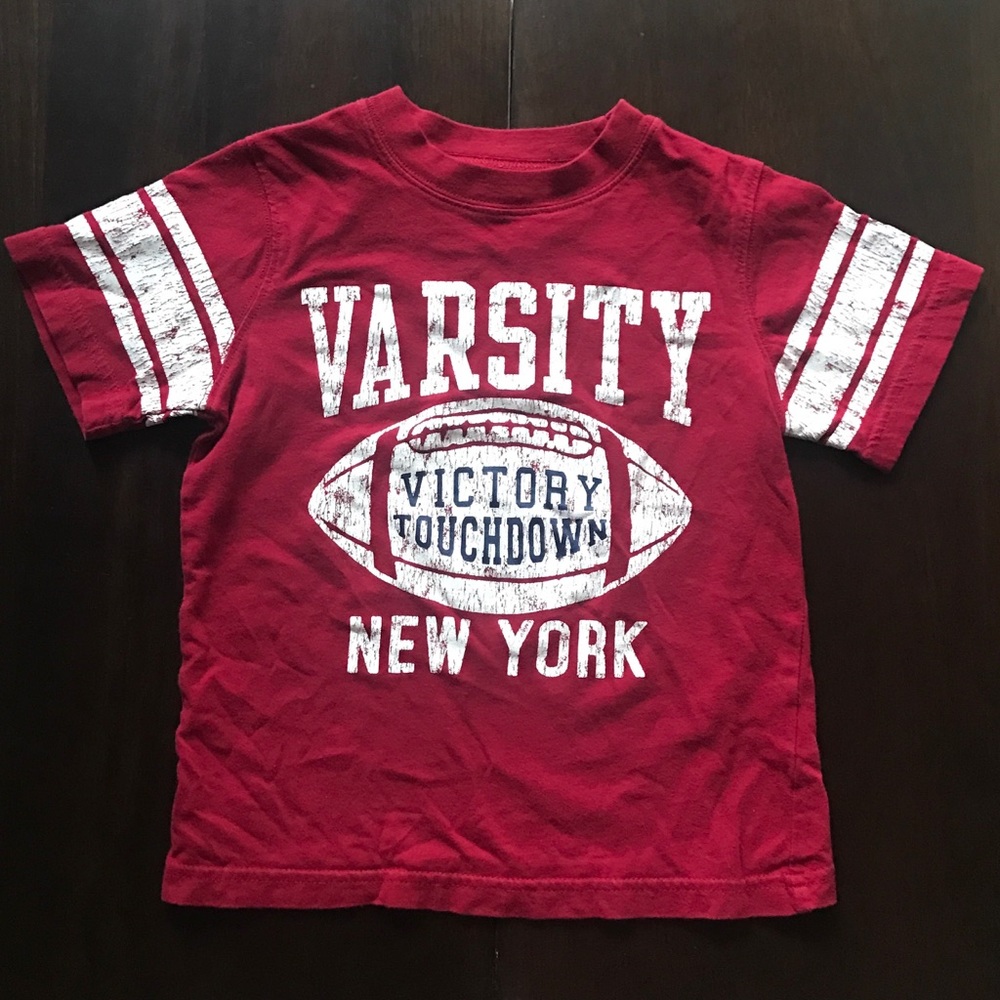 Carter's Red Football T-Shirt